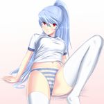  1girl atlus highres labrys long_hair megami_tensei panties persona persona_4 persona_4:_the_ultimate_in_mayonaka_arena red_eyes shin_megami_tensei solo underwear 