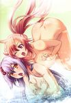  hyakka_ryouran_samurai_girls naked naoe_kanetsugu naoe_kanetsugu_(hyakka_ryouran) ni&theta; tagme yagyuu_juubei_(hyakka_ryouran) yagyuu_juubei_mitsuyoshi 