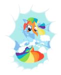  blue_fur equine female friendship_is_magic fur hair horse mammal multi-colored_hair my_little_pony pony pyramidbread rainbow_dash_(mlp) rainbow_hair solo tongue tongue_out 