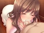  4:3 ass breasts censored cum cum_in_mouth eyes_closed fat fat_man fellatio kagachi-sama_o_nagusame_matsurimasu_netorare-mura_midarayoru_hanashi large_breasts oral orcsoft penis sumeragi_kohaku tears 