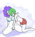  2012 bottomless breasts child couple cutie_mark equestrianstrumpet female fingering friendship_is_magic green_hair hair human humanized male my_little_pony navel not_furry pointy_teeth purple_hair pussy rarity_(mlp) simple_background sitting spike_(mlp) straight topless vaginal_secretions young 