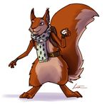  ambiguous_gender brown_fur cinnamonhunter fur mammal rodent scarf solo squirrel 