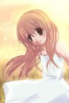  bad_id bad_pixiv_id brown_eyes brown_hair clannad dress girl_from_the_illusionary_world long_hair solo yutori 