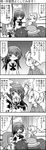  akiyama_yukari bakemonogatari blush boku_wa_tomodachi_ga_sukunai comic fang girls_und_panzer grandmother_and_granddaughter greyscale hat highres iguchi_yuka isuzu_hana long_hair long_image monochrome monogatari_(series) multiple_girls nishizumi_miho ooarai_school_uniform parody reizei_hisako reizei_mako school_uniform seiyuu_connection takebe_saori tall_image translated yuuki_akira 