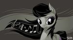  black_hair cutie_mark equine female feral friendship_is_magic hair horse looking_at_viewer mammal musical_note my_little_pony mysticalpha octavia_(mlp) pony purple_eyes solo 