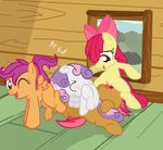  anus apple_bloom_(mlp) babs_seed_(mlp) brown_fur cub cunnilingus cutie_mark_crusaders_(mlp) equine facesitting female feral freckles friendship_is_magic fuf fur green_eyes group hair horn horse insertion inside lesbian lying mammal my_little_pony on_back oral oral_sex orange_fur pegasus penetration pony purple_hair pussy red_hair scootaloo_(mlp) sex signature sitting sweetie_belle_(mlp) text two_tone_hair unicorn vaginal white_fur wings yellow_fur young 