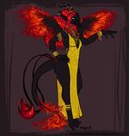  female fire peganthrus phoenix sigil solo wings 