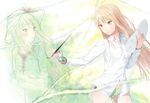  art_brush bad_id bad_pixiv_id blonde_hair dress dual_persona harafha hat long_hair orange_eyes paintbrush palette panties sakura-sou_no_pet_na_kanojo shiina_mashiro shirt sitting sundress underwear white_shirt 