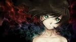  black_hair green_eyes original ot-nm short_hair vocaloid 