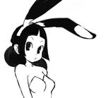  animal_ears artist_request capcom jasmine jasmine_(rockman) minus8 monochrome rockman rockman_exe 