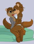  anthro chipmunk cute duo female fluffy_tail jeanette_miller male mammal panties rodent seth-iova simon_seville straight underwear 