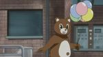  animal_costume animated animated_gif balloon bear_costume costume koi_kaze lowres 