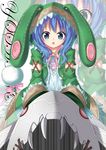  :o blue_eyes blue_hair date_a_live highres long_hair open_mouth sigemi solo yoshino_(date_a_live) 