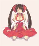  1girl alternate_hairstyle breasts large_breasts momiji_(ninja_gaiden) ninja_gaiden ninja_gaiden:_dragon_sword solo twintails zzwei 
