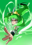  boots cure_march fingerless_gloves gloves green_eyes green_hair high_heels long_hair looking_at_viewer magical_girl midorikawa_nao ponytail precure ribbon serious shoes smile_precure! solo taroimo_(takesan) tiara tri_tails very_long_hair wrist_cuffs 