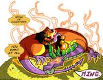  alpha_channel angry clothing crossover cynos-zilla dragon english_text friendship_is_magic greed green_lantern green_lantern_(series) male my_little_pony orange_lantern plain_background ring scalie signature solo spike_(mlp) text transparent_background 