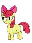 angry apple_bloom_(mlp) cub equine female feral filthy_perfection friendship_is_magic horse mammal my_little_pony pony solo young 