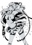  bikini_top caesar_anthonio_zeppeli cropped_jacket dkaki facial_mark fingerless_gloves frilled_skirt frills genderswap genderswap_(mtf) gloves head_wings headband high_contrast jojo_no_kimyou_na_bouken long_hair miniskirt monochrome scarf skirt solo thigh_strap thighhighs zettai_ryouiki 