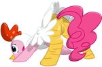  alpha_channel avian bird blue_eyes butt camel_toe chicken clothing costume equine female feral friendship_is_magic fur hair halloween holidays horse kitsuneymg kittyhawk-contrail mammal my_little_pony pink_fur pink_hair pinkie_pie_(mlp) plain_background pony pussy solo tight tight_clothing transparent_background 