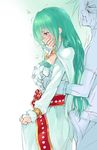  glasses green_hair long_hair negresco philia_felice tales_of_(series) tales_of_destiny 