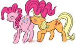  anatomically_correct_pussy animal_genitalia anus applejack_(mlp) blush cunnilingus cutie_mark duo equine equine_pussy eyes_closed female feral friendship_is_magic furreon horse lesbian licking mammal my_little_pony nude oral oral_sex pinkie_pie_(mlp) pony pussy sex signature tongue vaginal 