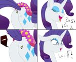  arthropod b.sting bee blue_eyes bsting butt cutie_mark equine eyeshadow female feral friendship_is_magic fur hair horn horse insect makeup mammal my_little_pony open_mouth pony purple_hair rarity_(mlp) solo unicorn white_fur 