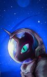  60&#039;s darkdoomer equine friendship_is_magic horn luna mammal mlp:fim moon my_little_pony nightmare_moon_(mlp) poster space spacesuit unicorn 