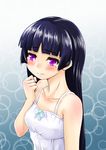  black_hair dress gokou_ruri long_hair ore_no_imouto_ga_konna_ni_kawaii_wake_ga_nai purple_eyes tears yamasan_(hachiman) 