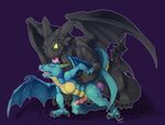  anthro anthrofied dragon dreamworks gay green_eyes how_to_train_your_dragon kayla male night_fury penis toothless 