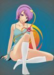  bad_id bad_pixiv_id chemise heart jont komeiji_satori purple_eyes purple_hair short_hair socks solo touhou 