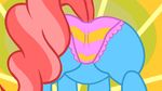  animated butt edit equine eyes female feral friendship_is_magic hair horse mammal mrs_cake_(mlp) my_little_pony panties pink_eyes pink_hair pony presenting solo sweat tiarawhy underwear 
