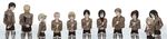  absurdres annie_leonhardt armin_arlert arms_behind_back bad_id bad_pixiv_id belt bertolt_hoover black_eyes black_hair blonde_hair blue_eyes boots brown_eyes brown_hair brown_jacket christa_renz connie_springer eren_yeager freckles from_behind gradient gradient_background green_eyes highres jacket jean_kirchstein long_image looking_at_viewer mikasa_ackerman military military_police_brigade_(emblem) military_uniform multiple_boys multiple_girls paradis_military_uniform reiner_braun sasha_braus scarf shingeki_no_kyojin short_hair simple_background standing survey_corps_(emblem) thigh_strap uniform v_arms wide_image ymir_(shingeki_no_kyojin) 