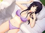  bra cameltoe cleavage game_cg lovely_x_cation navel panties underwear 
