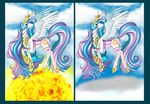  crown cutie_mark dress equine female feral friendship_is_magic horn horse jewelry mammal my_little_pony pony princess princess_celestia_(mlp) royalty siberwar winged_unicorn wings 