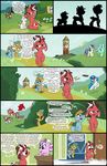  apple_bloom_(mlp) bag bonbon_(mlp) bull_running clothing comic cub cutie_mark cutie_mark_crusaders_(mlp) equine female feral friendship_is_magic group hair hand_stand hat heads_and_tails horn horse lyra_(mlp) lyra_heartstrings_(mlp) male mammal my_little_pony nurse_tenderheart_(mlp) original_character pegasus pony scootaloo_(mlp) smudge_proof snails_(mlp) snips_(mlp) sweetie_belle_(mlp) tails_(mlp) toreador two_tone_hair unicorn vinyl_scratch_(mlp) wings young 