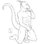  anal anal_insertion anal_masturbation anal_penetration anthro bad_dragon balls biceps bite biting_knuckle black_and_white claws cloaca dildo dildo_sitting dragon dragon_dildo erection eyes_closed fangs holding_penis horn insertion kneeling knot male masturbation monochrome muscles nateday nude open_mouth pecs penetration penis pose raised_tail raventhan reptile scales scalie sex_toy sheath sketch solo spread_legs spreading teeth western_dragon 