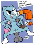  darwin_watterson gumball_watterson peterson rule_63 the_amazing_world_of_gumball 