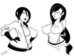  ada_wong captainjerkpants crossover final_fantasy_vii resident_evil tifa_lockheart 