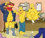  groundskeeper_willie seymour_skinner superintendent_chalmers tagme the_simpsons 