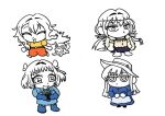  4girls bug butterfly butterfly_on_head chibi chibi_only cosplay eiai_nano fox_squirrel hair_intakes howl_no_ugoku_shiro inda_karane kaze_no_tani_no_nausicaa kimi_no_koto_ga_dai_dai_dai_dai_daisuki_na_100-nin_no_kanojo mononoke_hime multiple_girls nausicaa nausicaa_(cosplay) ohmu s2h331 san_(mononoke_hime) san_(mononoke_hime)_(cosplay) sheeta sheeta_(cosplay) sophie_(howl_no_ugoku_shiro) sophie_(howl_no_ugoku_shiro)_(cosplay) tenkuu_no_shiro_laputa yasashiki_yamame yoshimoto_shizuka 