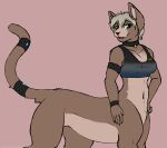 absurd_res clothed clothing digital_media_(artwork) domestic_cat felid feline felis female fur hair hi_res looking_at_viewer mammal marvelous_managerie mythology partially_clothed solo taur