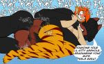 absurd_res anthro balls bernard_(sovietcatparty) breasts butt canid canine canis domestic_dog duo female female_penetrated fur genitals hair herding_dog hi_res humanoid male male/female male_penetrating male_penetrating_female mammal nipples nude pastoral_dog penetration penis rough_sex sex sheepdog simple_background sovietcatparty text