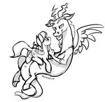  braeburned discord fluttershy friendship_is_magic my_little_pony rule_63 