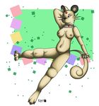  2013 anthro breasts claws collar feline female kena mammal nintendo nipples nude persian pok&#233;mon pok&#233;morph porkyman pussy teeth video_games 