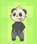  balls bear condom lambent male mammal nintendo pancham panda pok&#233;mon porkyman solo standing video_games 