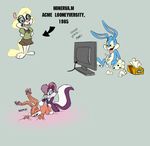  animaniacs babs_bunny buster_bunny crossover fifi_le_fume minerva_mink tiny_toon_adventures 