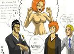  archer bleach crossover garththedestroyer ichigo_kurosaki isshin_kurosaki masaki_kurosaki ray_gillette 