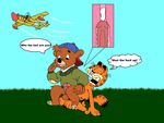  crossover garfield garfield_(character) kit_cloudkicker talespin 