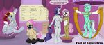 absurd_res anal anal_insertion anal_penetration anthro anthrofied blonde_hair blue_eyes clothing collar cub cutie_mark cutie_mark_crusaders derpy_hooves derpy_hooves_(mlp) dildo english_text equine fall_of_equestria female friendship_is_magic fur gag gagged green_eyes grey_fur group hair hi_res horn horse improvised_dildo insertion inside kneeling lyra_heartstrings lyra_heartstrings_(mlp) mammal mayor_mare my_little_pony nipple_piercing nipples nude open_mouth penetration piercing pink_hair pony purple_hair pussy rarity sex_toy sibling sisters smudge_proof spread_legs spreading sweetie_belle sweetie_belle_(mlp) text two_tone_hair unicorn vaginal vaginal_insertion vaginal_penetration white_fur yellow_eyes young 