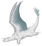  bubble charizard claws dewgong fang fur fusion gen_1_pokemon highres horn ice no_humans pokemon pokemon_(creature) tail 